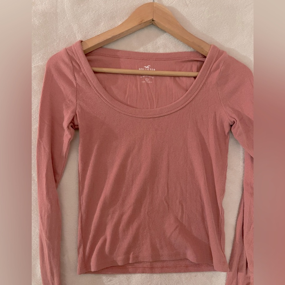 Pink Hollister Long Sleeve